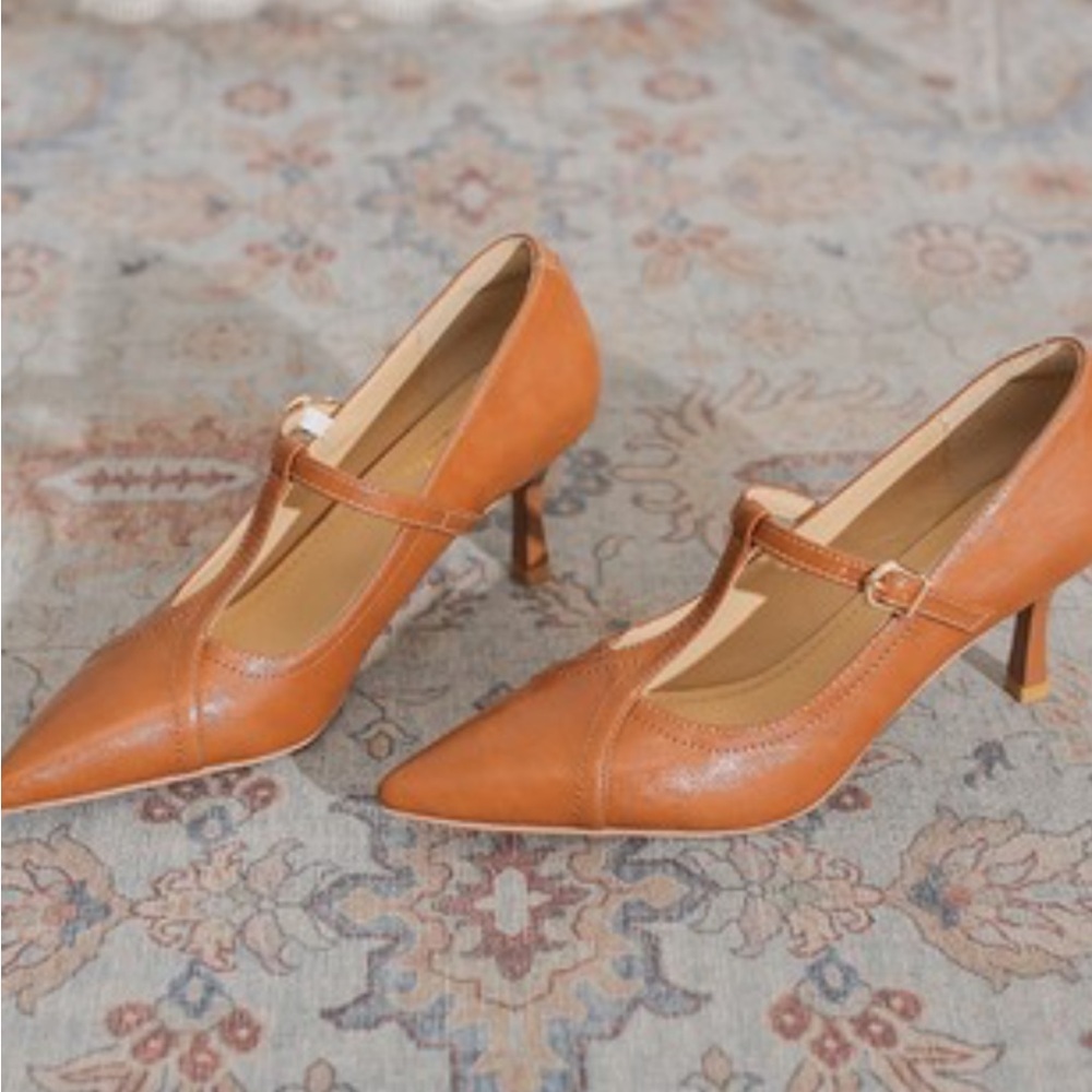 Amazon Tan Women's Heels